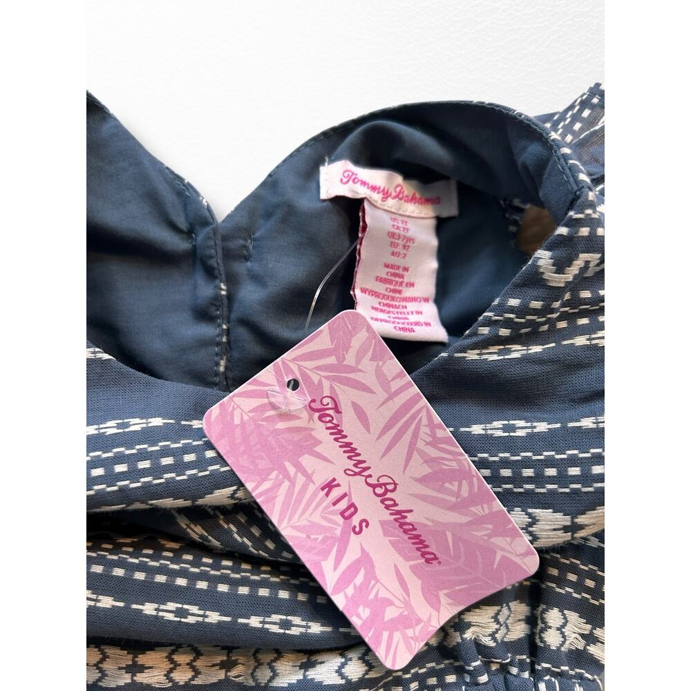 NWT Tommy Bahama Jacquard Jumpsuit, Size 2T - Picture 5 of 10